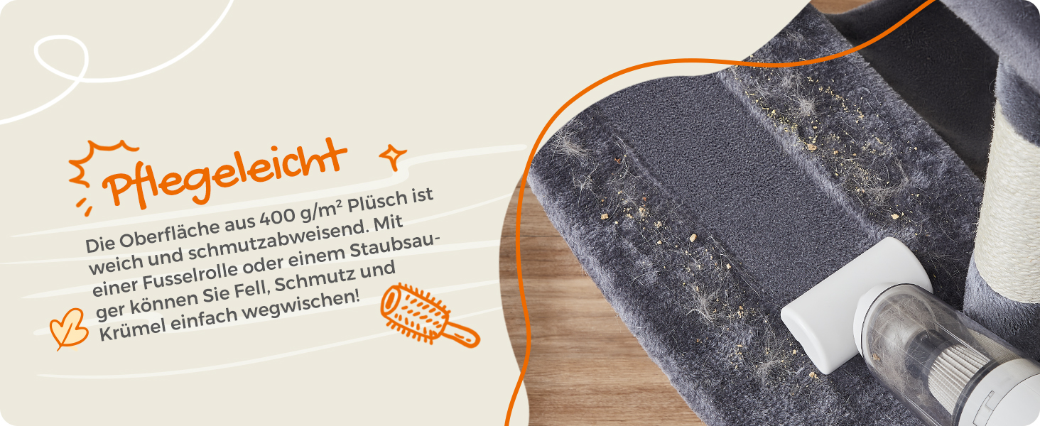 Котячий будиночок Feandrea XXL: багатоповерховий котячий комплекс 206 см, з 13 стовпчиками для шліфування, 2 платформами, 2 печерами, гамаком та іграшками, сірий