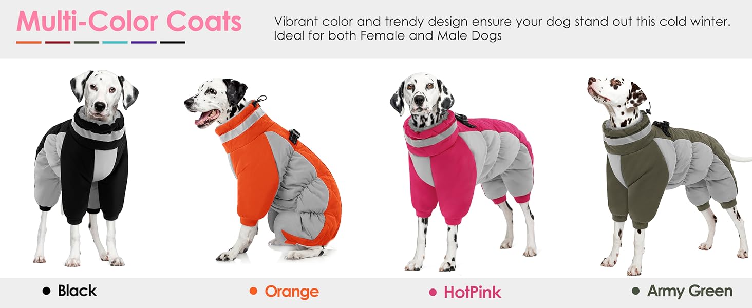 Зимовий комбінезон для собак AOFITEE - теплий водонепроникний зимовий одяг для великих собак з ніжками, підходить для Французького бульдога, колір: бордовий