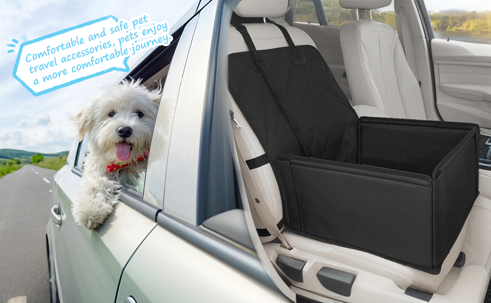 Автокрісло для собак OKYUK: водонепроникне, антиковзаюче, 2-в-1 для маленьких та середніх собак