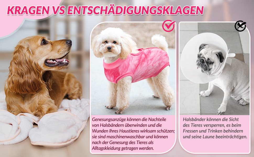 Комбінезон для собак після операції Eyein, сірий, XL (55-63 см). Дихаючий, зручний, з регульованою застібкою, захисний костюм для собак, альтернатива електронного нашийника.