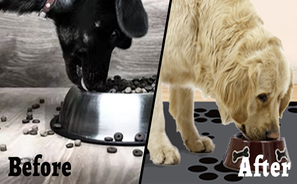 Килимок для годування собак, вбираючий, швидковисихаючий, водовідштовхувальний, 45x75 см (Темно-сірий)