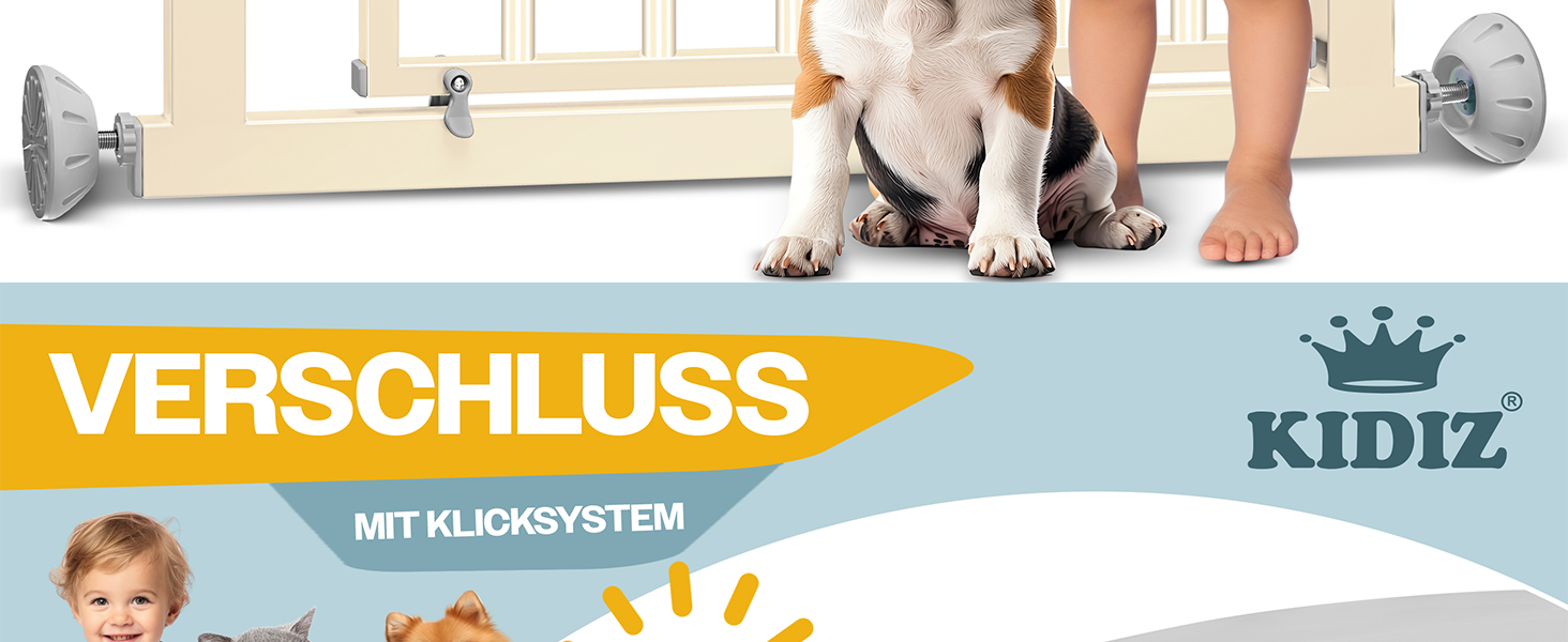 Захист для сходів KIDIZ: сітка-захист без свердління, автоматичне закриття, чорний, 88-94 см