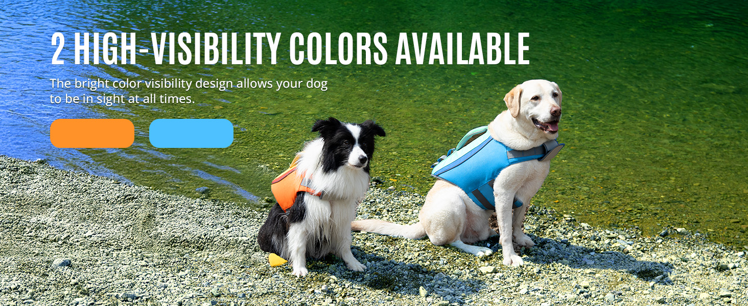 Спасальний жилет для собак ZLX Ripstop Blue L, для малих, середніх та великих собак, регульований, легкий, для плавання та водного відпочинку