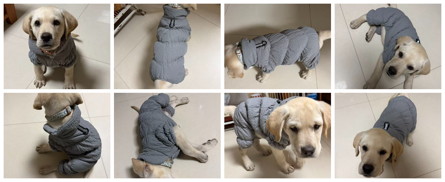 Водонепроникний теплий зимовий одяг для собак: куртка, жилет, пуловер для малих та середніх собак, з D-кільцем, Khaki S