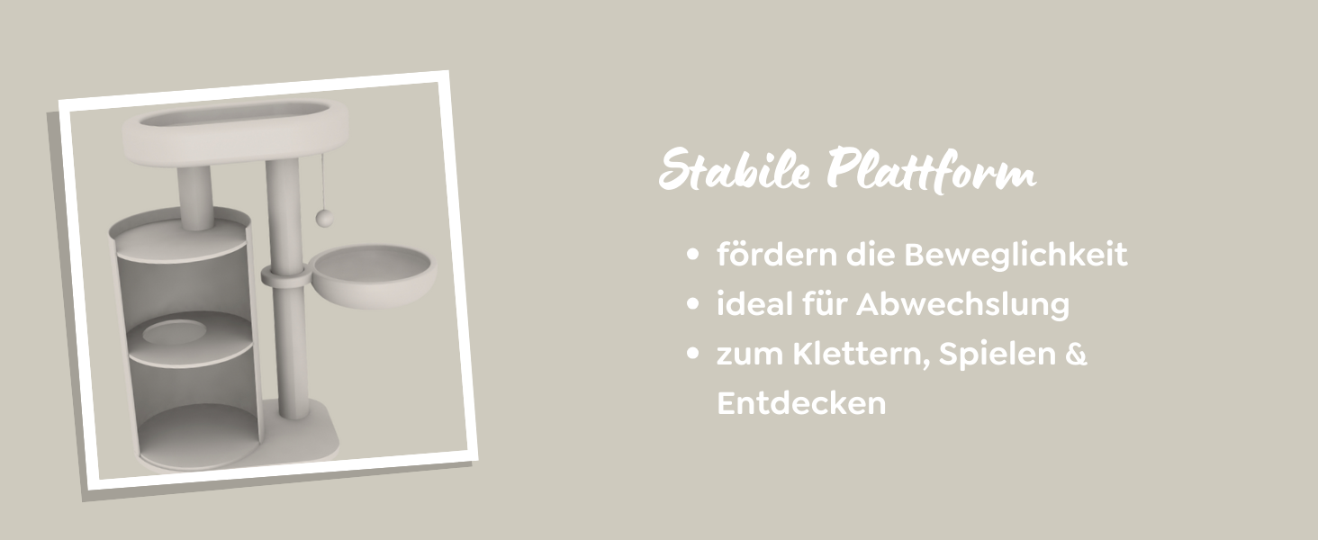 Дерево-подряпування TRIXIE Dante 114 см, бежеве – багатоярусне, з місцями для відпочинку та іграми