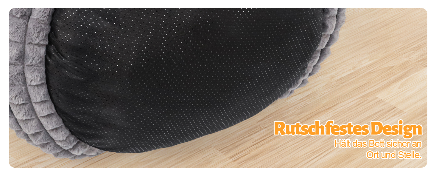 Кігтеточка-ліжко для котів XIAPIA, 58x20 см, сіре, м'яке та тепле, з ортопедичним дном