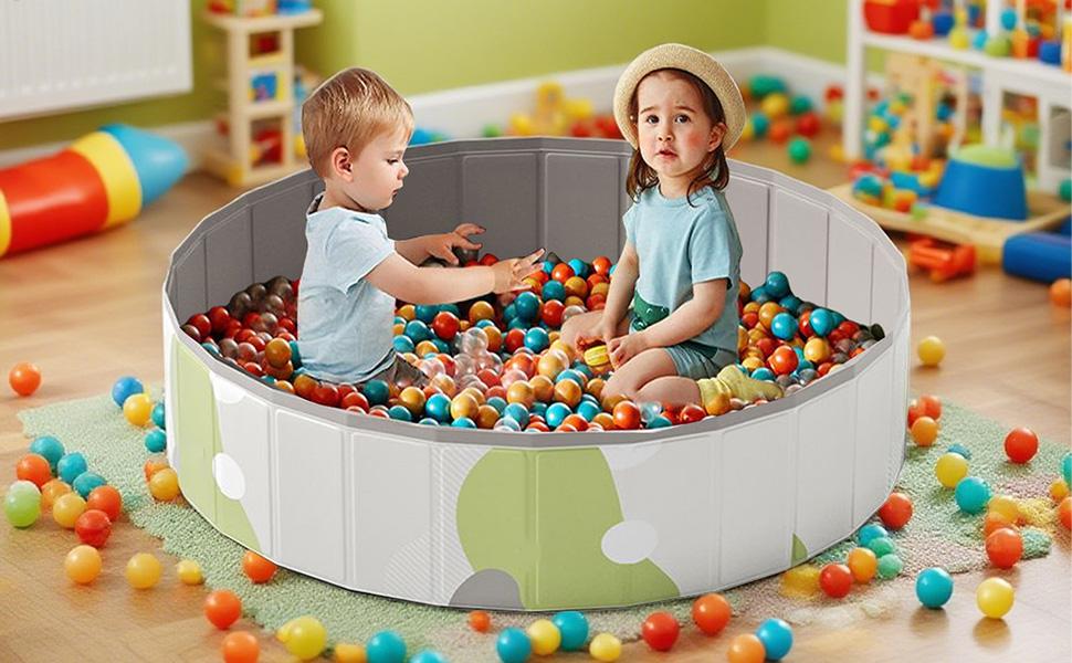 Надувний басейн для собак та котів, 80/100 см | Зручний, портативний, літній басейн для тварин