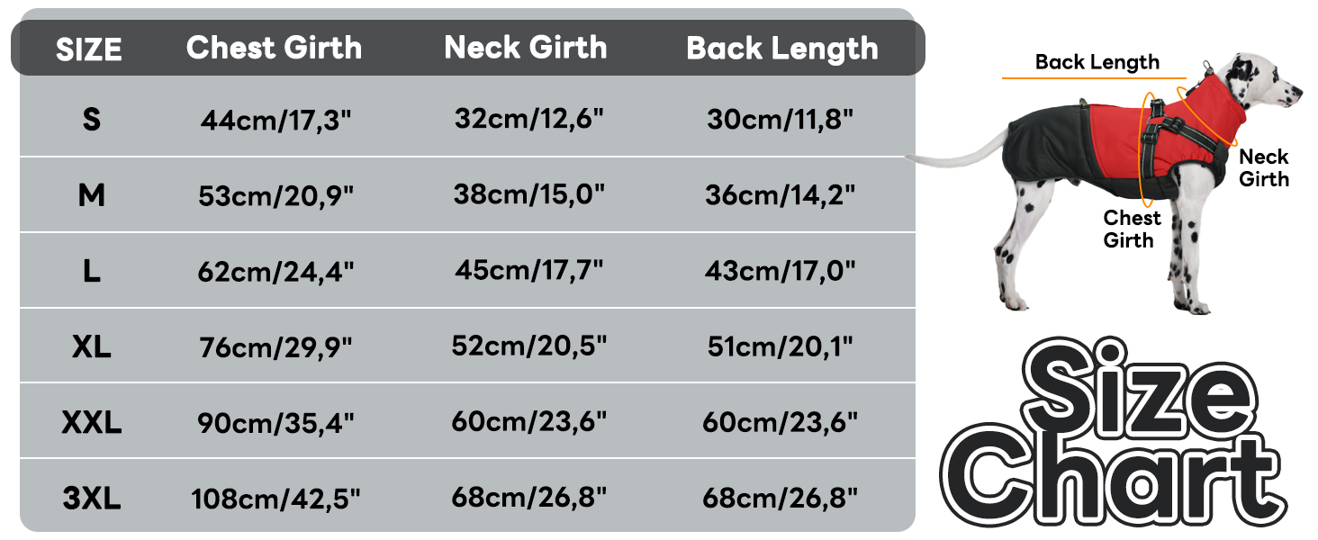 Зимовий одяг для собак маленьких порід: теплий жилет, водонепроникна куртка, червоний (M)