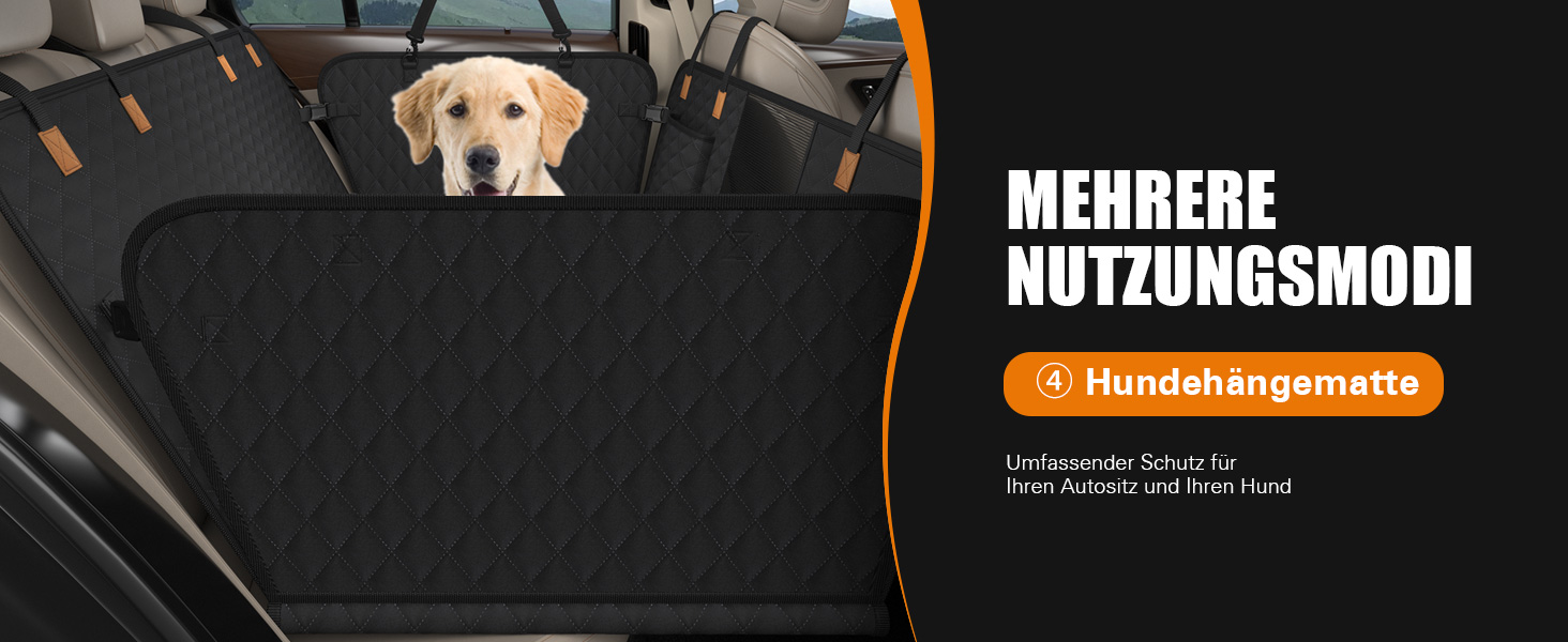 Захист для заднього сидіння автомобіля BMaoBBo: водовідштовхувальний, стійкий до подряпин, для SUV та сімейних авто (127x62 см)