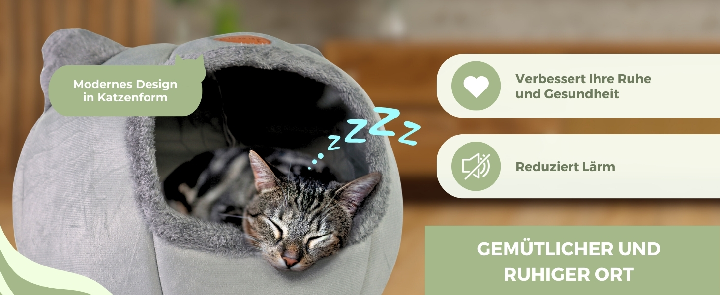 Кішкам - затишок: лежанка-гніздо Mobiclinic® Pets, сучасний дизайн, легко прати, зручне крісло