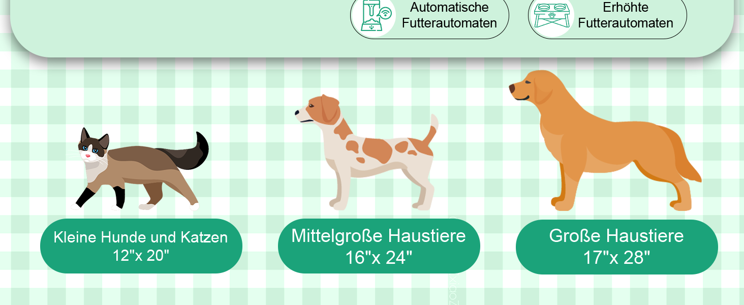Килимок під миску для собак Bleswin, 30x50 см, водопоглинаючий, антиковзкий, коричневий