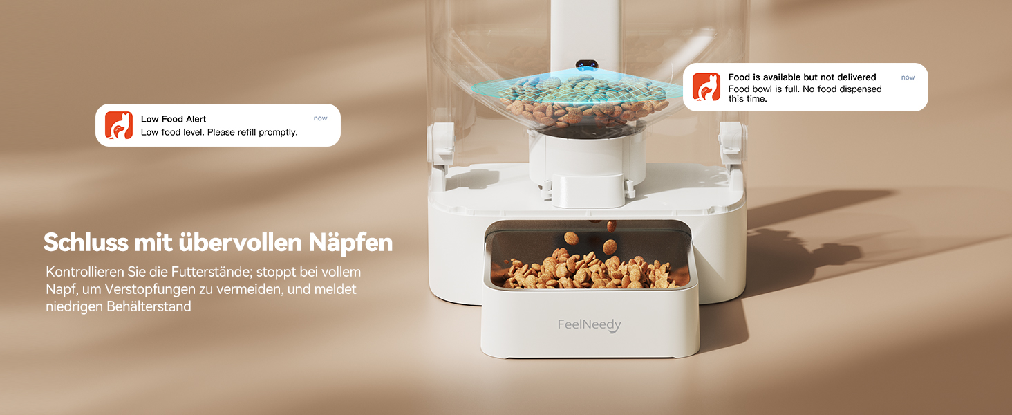 Автоматичний кормушка для котів FEELNEEDY з додатком