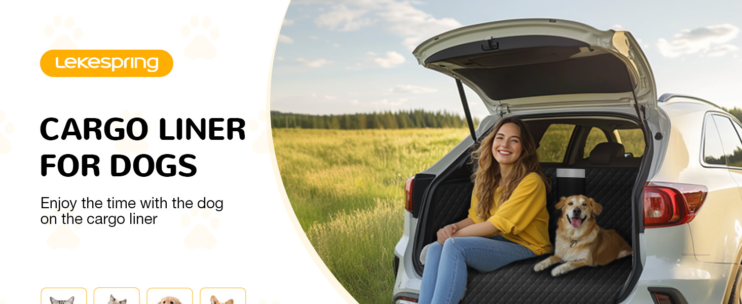 Захисна килимок для багажника авто від Lekespring: вологостійкий, стійкий до подряпин, з захистом бокових панелей та краю, чорний