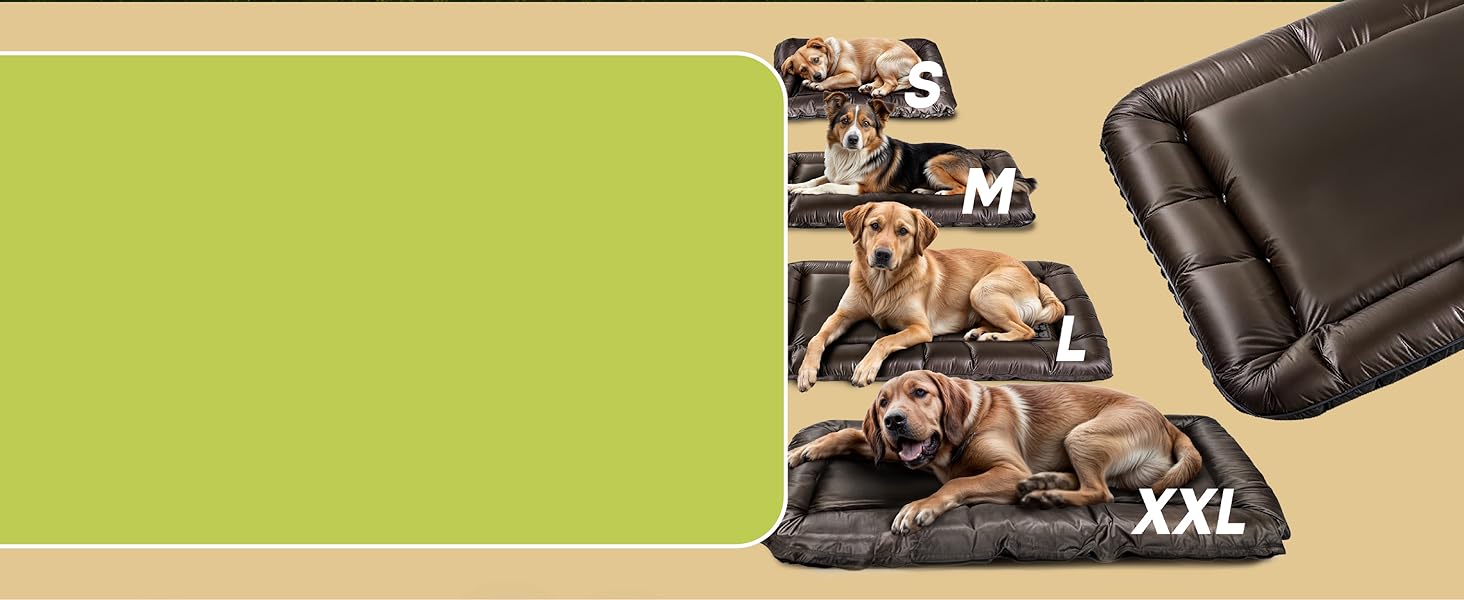 Килимок для собак, лежанка для собак Indoor & Outdoor; м'який лежак для собак та котів (L - 100x70 см)