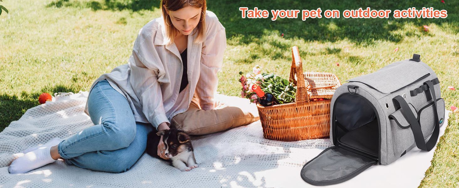 Транспортна переноска для кота Ownpets, складна, 45x30x31 см