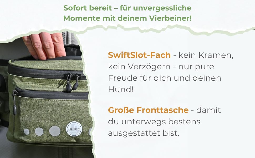 Водонепроникна сумка для ласощів для собак - поясна сумка для дресирування собак, сумка для прогулянок з тримачем для пляшки, сумка для корму з дозатором кульок для прибирання (Оливковий)