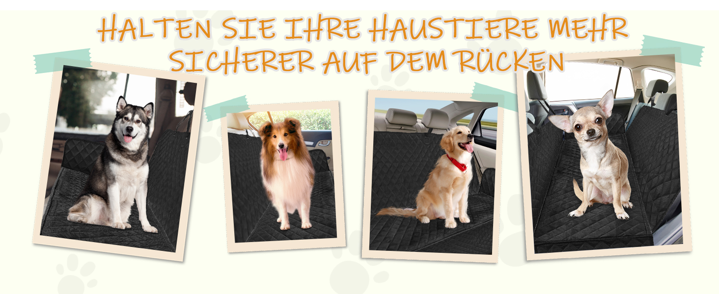 Захисний килимок для собак у автомобіль - Moveland, антиковзаюча, водонепроникна, для авто, вантажівок та SUV