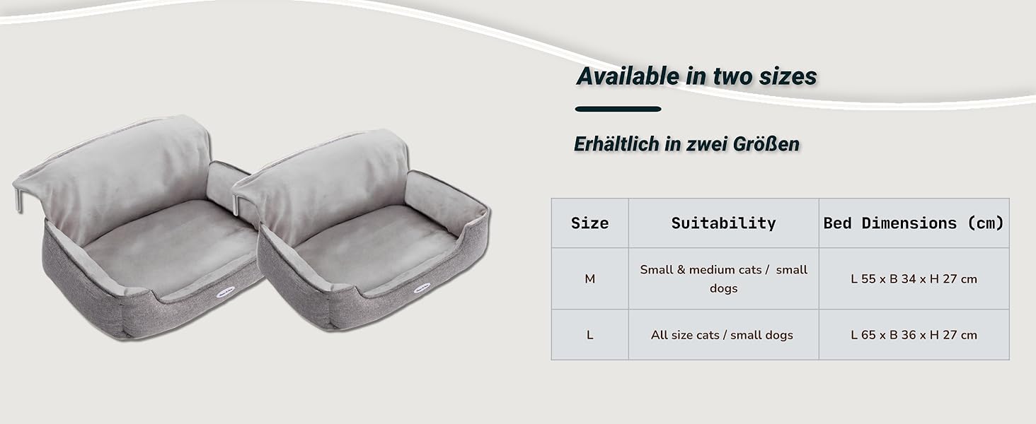 Килимок-гамак для котів на батарею Happi N Pets, сірий, 65 x 36 x 27 см