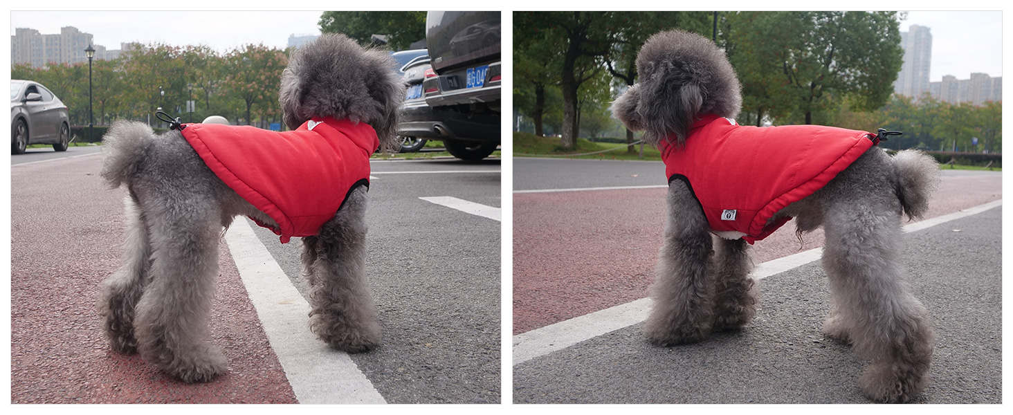 Водонепроникна флісова жилетка для собак Lovelonglong - чорна, 3XL