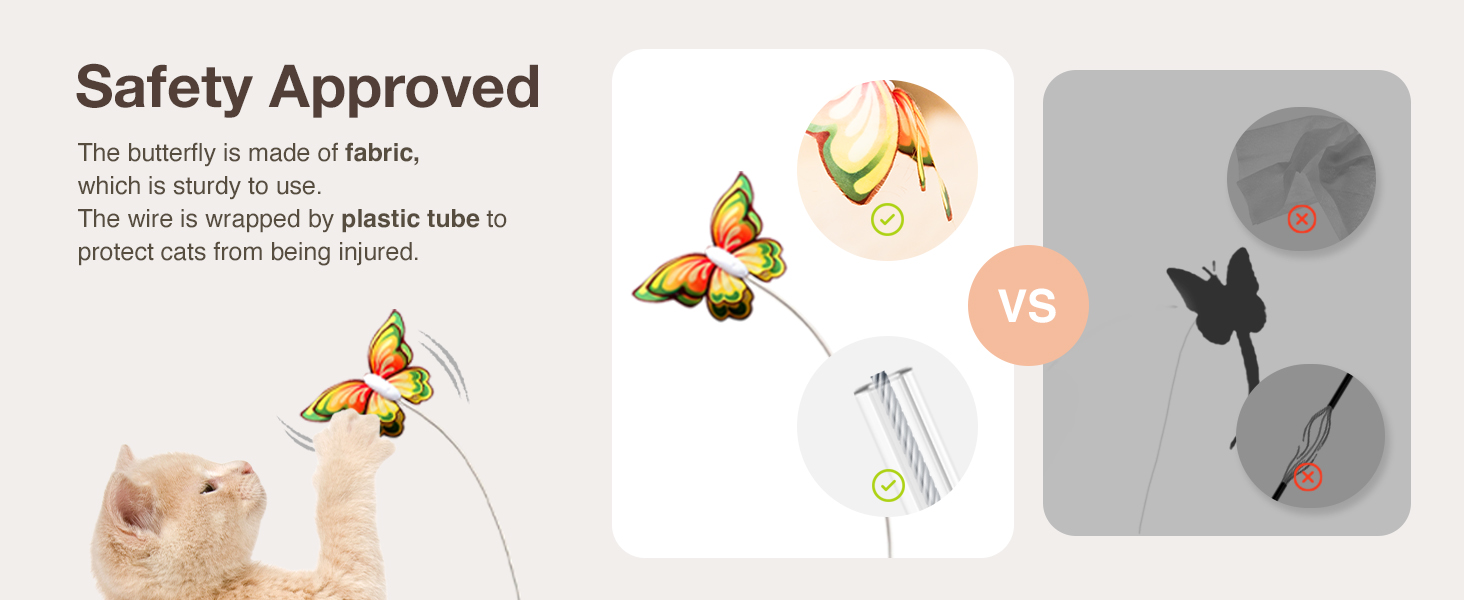 Інтерактивна іграшка для котів ALL FOR PAWS 3 в 1: метелик, м'ячики, пір'я. Автоматична іграшка для дому.