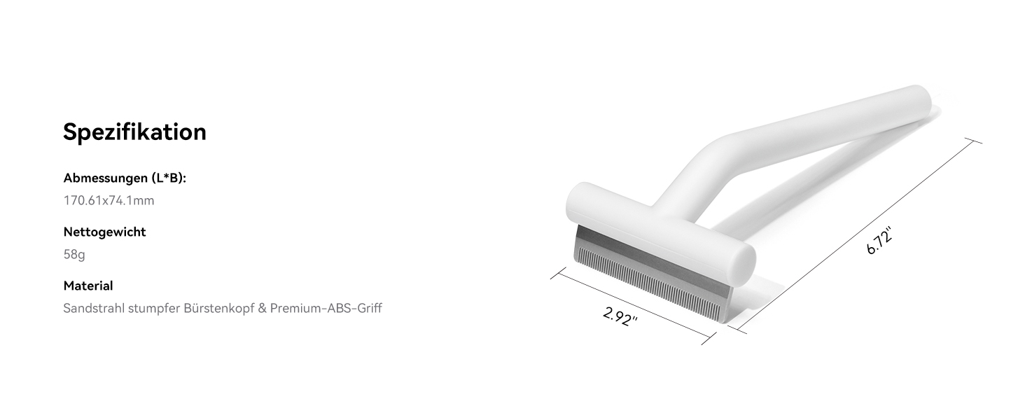 Гребінець для котів Kurzhaar від Aumuca: видаляє відмерле волосся без травм