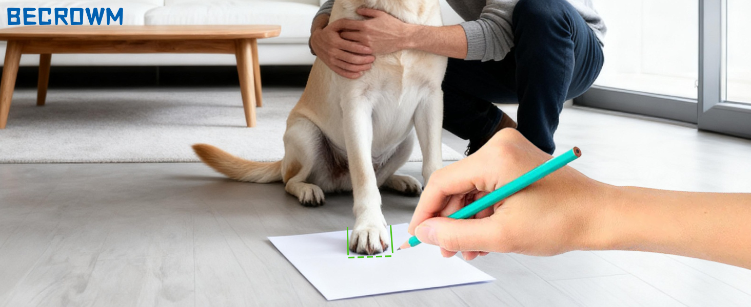 Водонепроникні антиковзні собачі чоботи з відбивачами, для дощу/снігу/бруду та прогулянок на природі, підходять для собак від маленьких до великих (Чорний, #1 (ширина 4,7 см) для 6,8–10 кг)