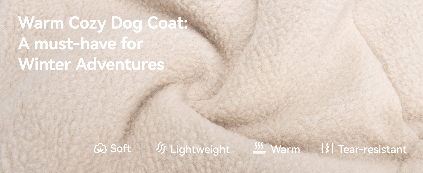 Теплий зимовий жилет для собак FeimaX з флісу, з D-початком, для малих та середніх собак, колір кава