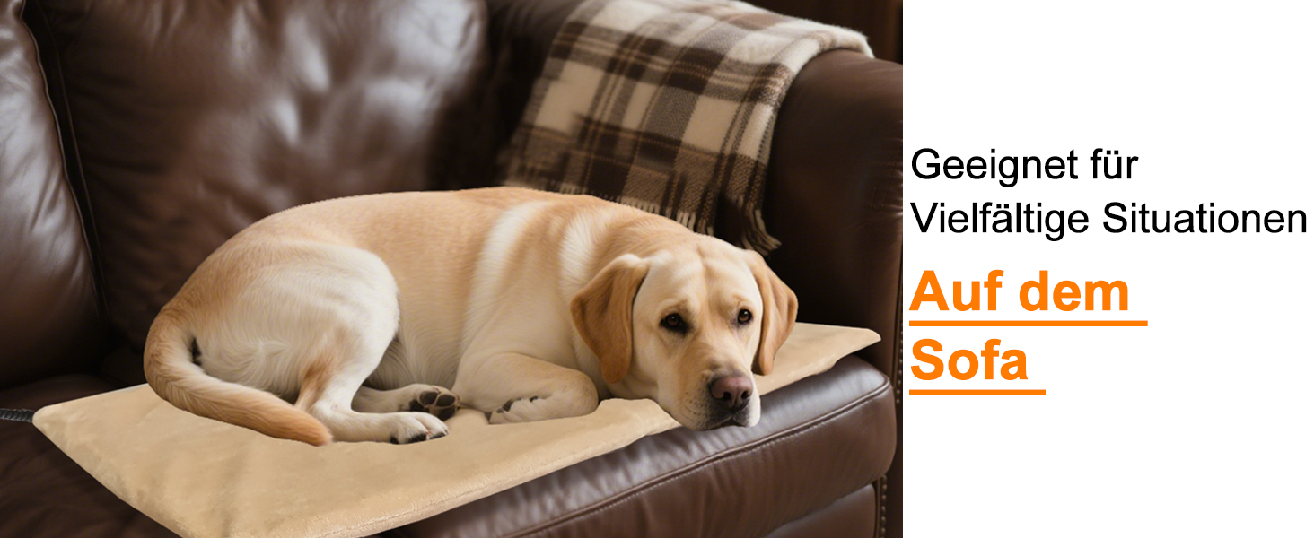 Килимок грілка для тварин 70x45 см: великі собаки, коти, анти-гризучий, з регулюванням температури