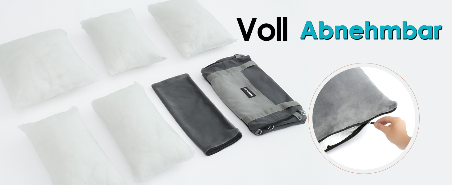 Автомобільний лежак для собак маленьких та середніх порід (до 15 кг), з висувним лежаком, знімний та миючий, з кишенями та ременем безпеки, зелений. Лежак для собак у машину (сірий).