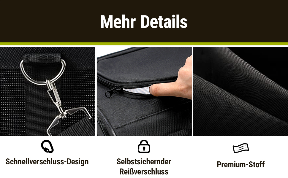 Транспортна переноска для собак та котів HITSLAM (M, Зелений) - розкладний бокс, для подорожей, авіалінії