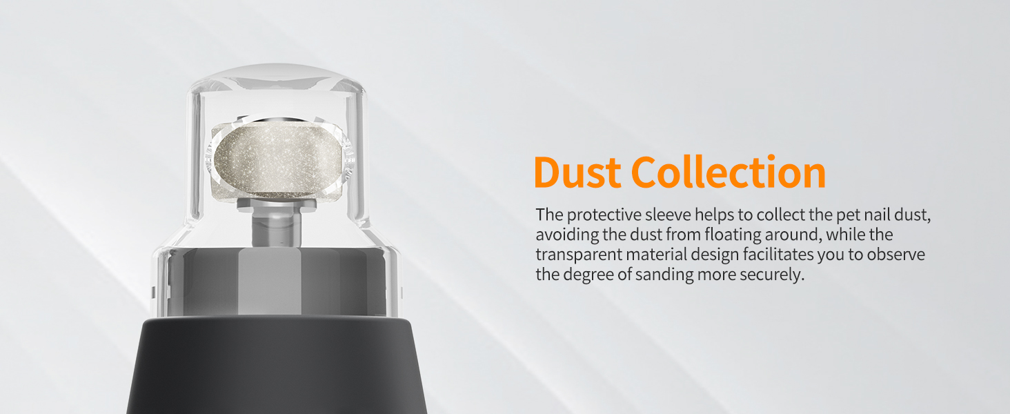 Електричний точило для собачих кігтів Toozey Krallenschleifer: 3 швидкості, LED-підсвітка, для середніх та великих собак (жовтий)