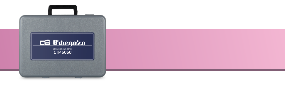 Машинка для стрижки собак Orbegozo CTP 5050, нержавіюча сталь, регульована довжина стрижки, набір у кейсі, 12 Вт