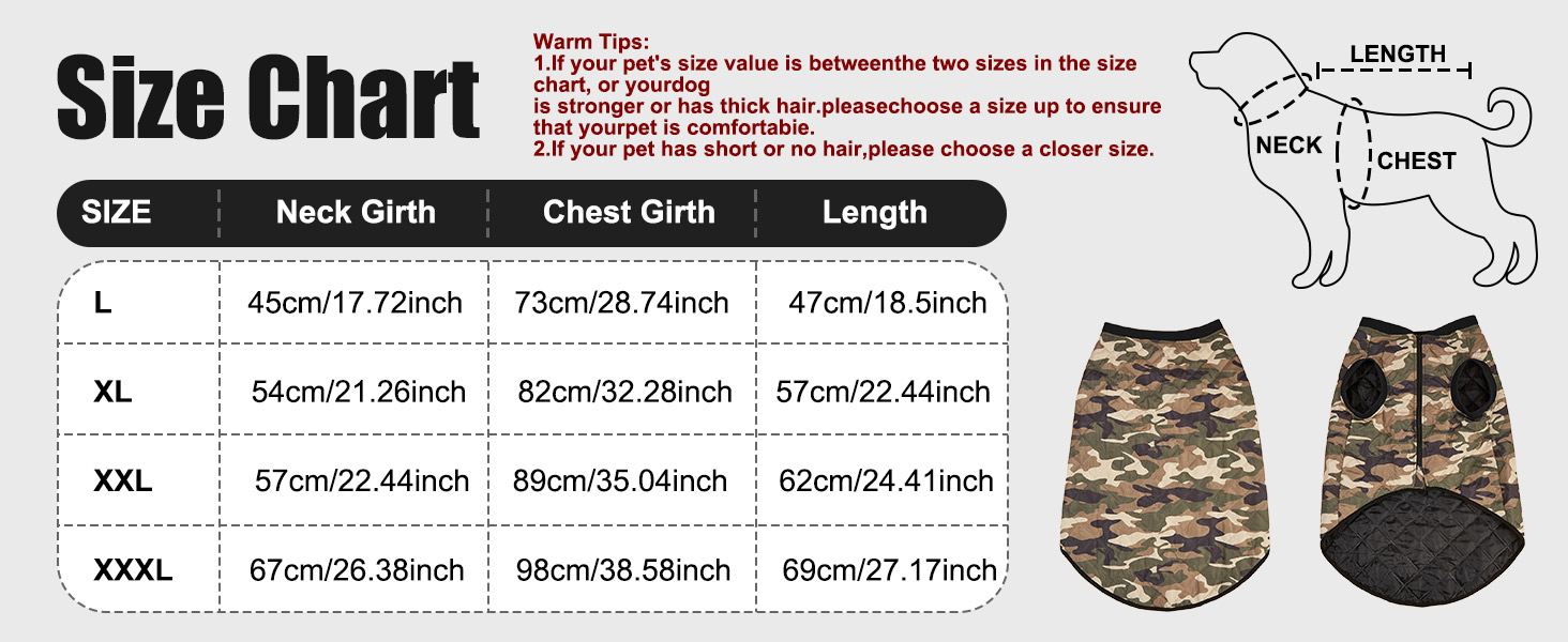 Водонепроникний теплий зимовий камуфляжний теплий куртка для собак з блискавкою. Зелений зимовий теплий камуфляжний теплий куртка для середніх собак.
