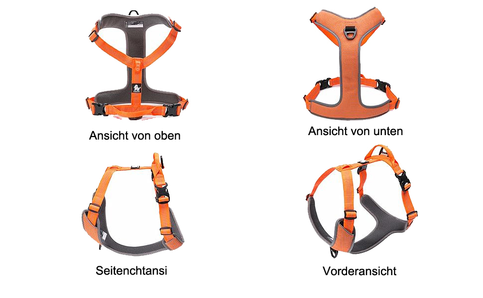 Шлейка для собак TLH6071, світловідбиваюча, регульована, без натягу, міцна, для авто, подорожей та активного відпочинку (S, неоновий жовтий)