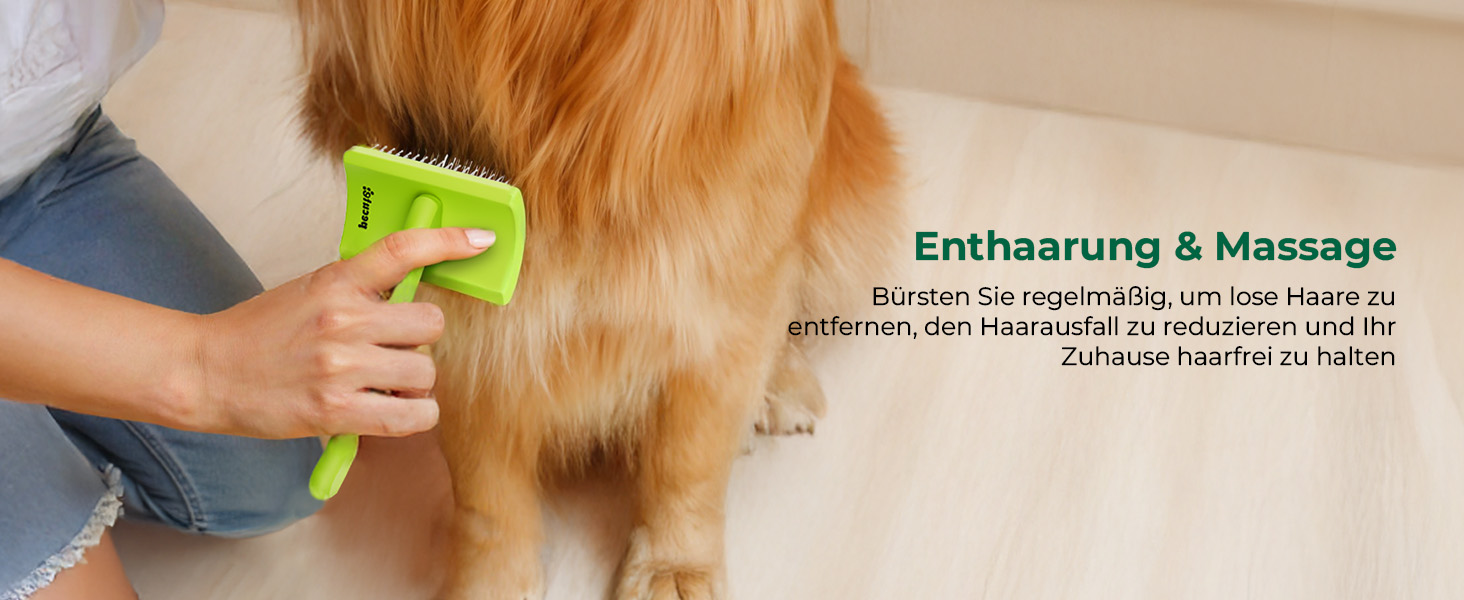 Пек'ют Лiкер Бюртє Профi: щiтка для вигiнню пiдшерстку собак, розплутування, довгi голки, для пуделів, теддiв, кокапу, довгошерстих порiд (25 мм, L, 15 мм, з клейкими кульками)