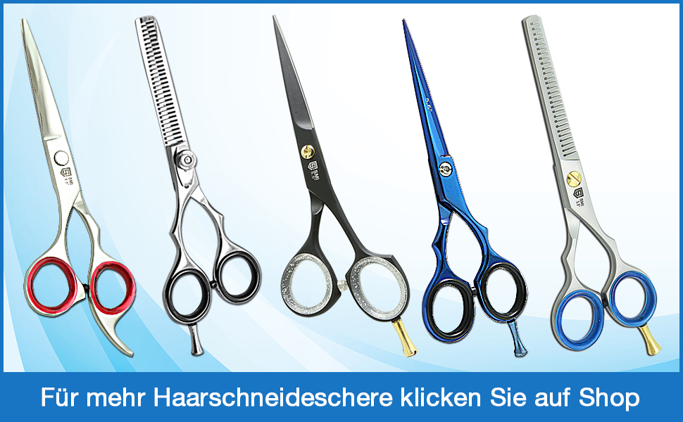 Професійна фризьорська ножиці Linkshänder 5.5 дюймів для стрижки волосся жінок та чоловіків з нержавіючої сталі Razor Edge