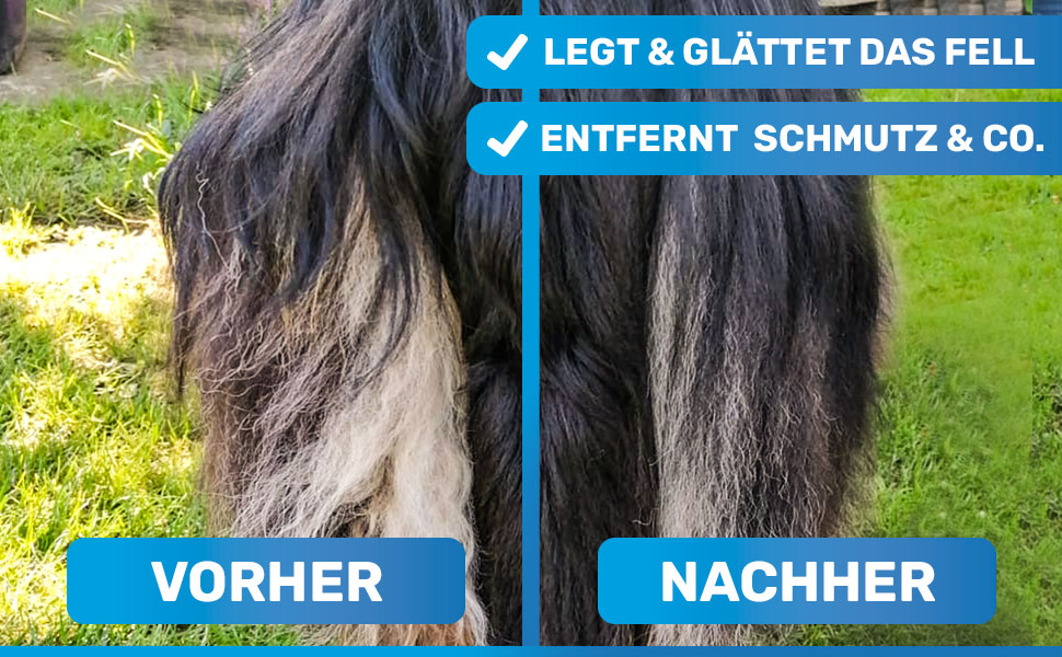 BluePet 2.0 - щітка для вичісування довгошерстих собак та котів | Розпушувач ворсу з двома рядами зубців | Розплутує, видаляє підшерстя, згладжує | Версія 2.0, блакитна