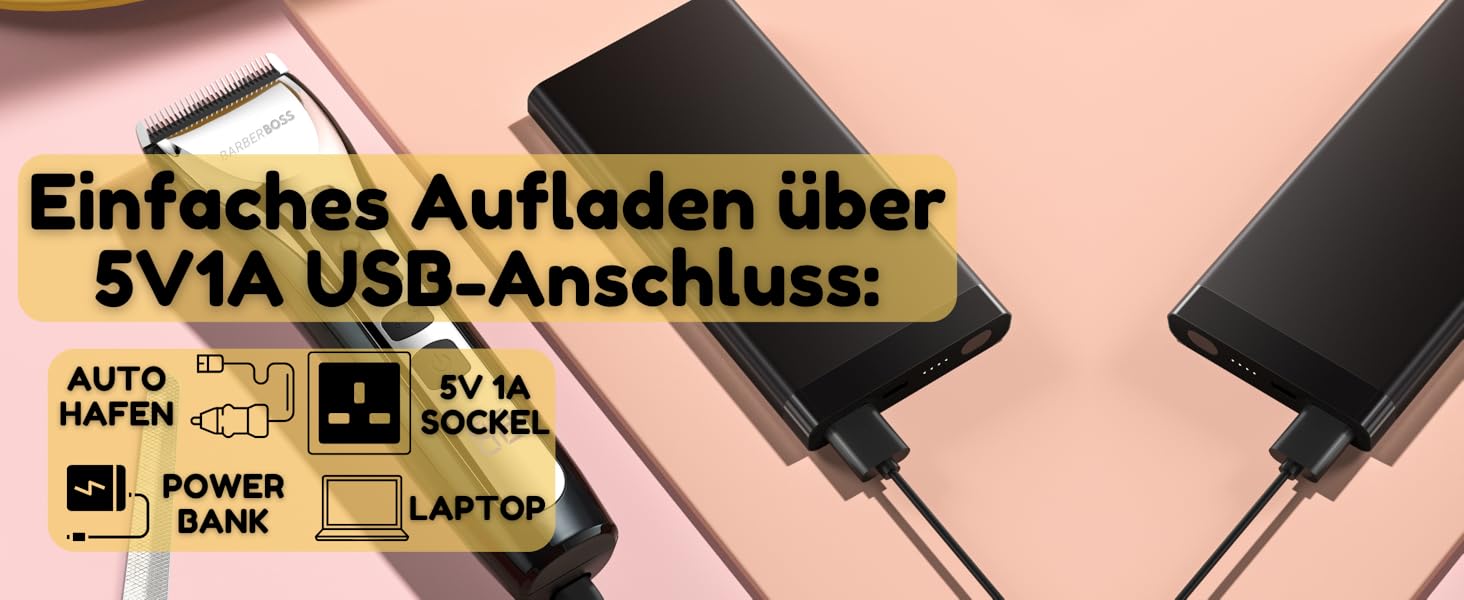 Професійний собачий триммер BarberBoss QR-9086 для густого волосся: набір для догляду за собаками та котами, бездротовий, тихий