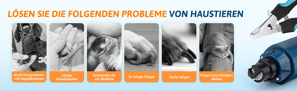 Точилка для кігтів собак та котів з LED-підсвічуванням, 5 ступенів, для великих, середніх та малих порід