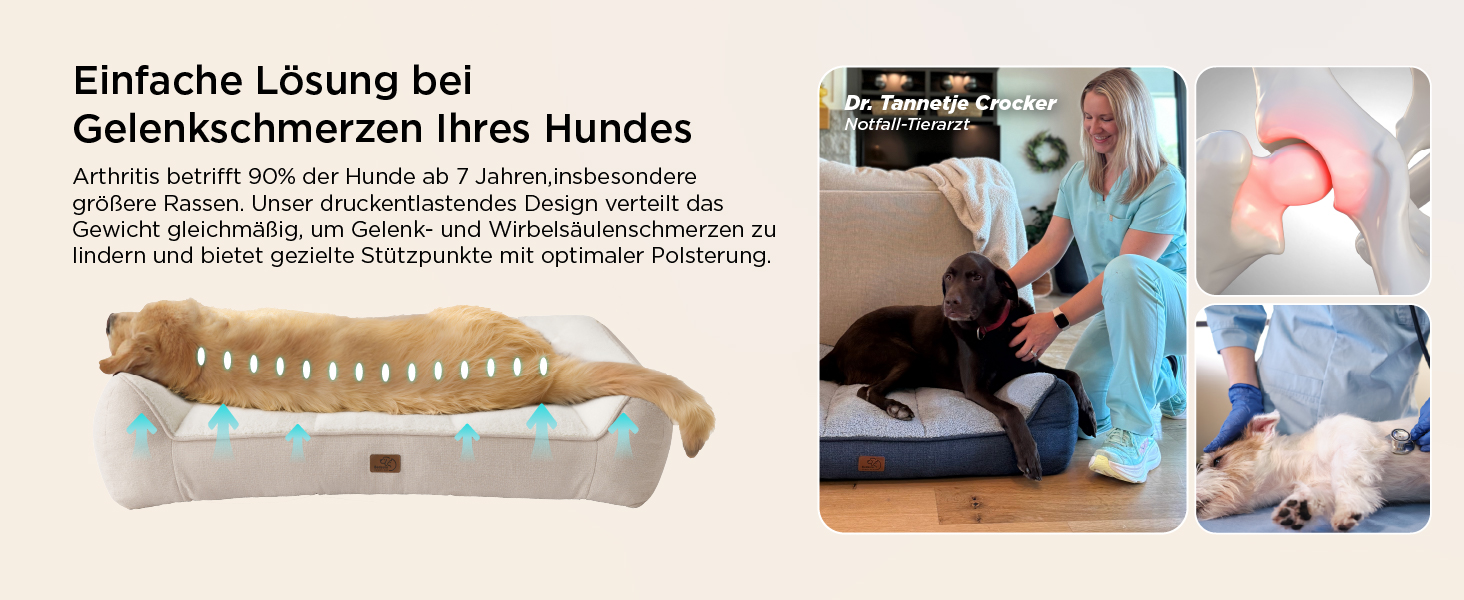 Крісло-лежанка для собак BEDSURE великих порід - 89x63 см, товста підстилка, водонепроникний чохол, антиковзаюча поверхня, м'який плюш Sherpa, темно-сірий колір