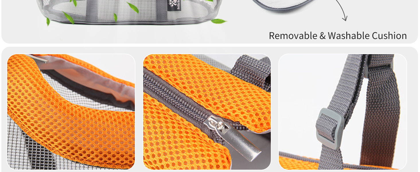 Транспортна сумка для собак та котів PETCUTE, чорна, до 4 кг