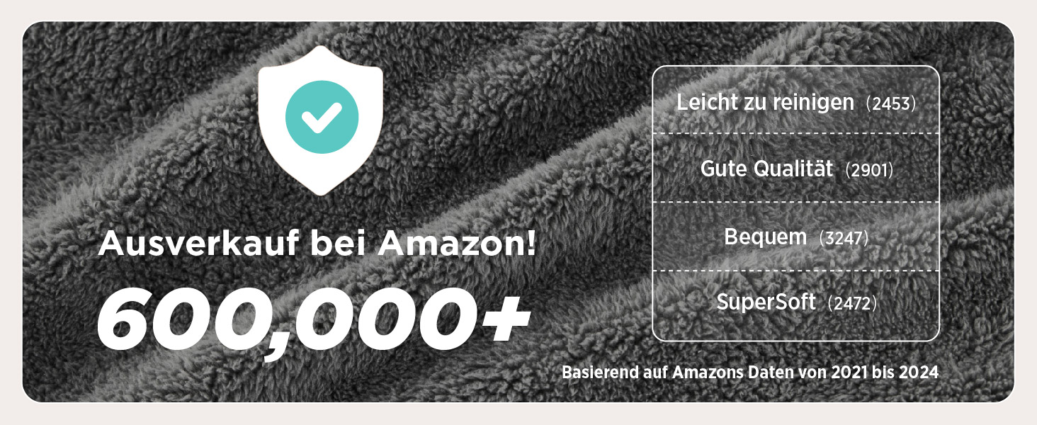 Килимок для собак BEDSURE XL - великий, сірий, 104x69x8 см. З антиковзким дном, для великих собак, з подушкою для заспокоєння.