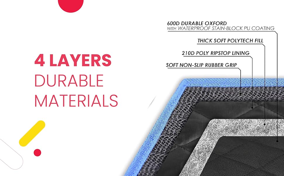 Чохол на сидіння автомобіля для собак, домашніх тварин та дітей, тип