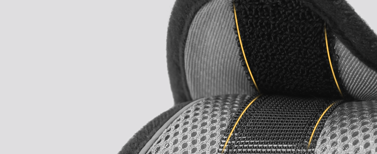 Нашийник та поводок для котів Rabbitgoo - безпечний, регульований, з відбиваючими смугами, сірий, M