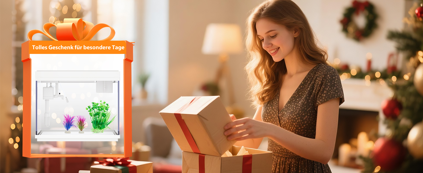 Акваріум Vehipa Nano 9L з підсвіткою, фільтром, обігрівачем та зволожувачем повітря (білий)