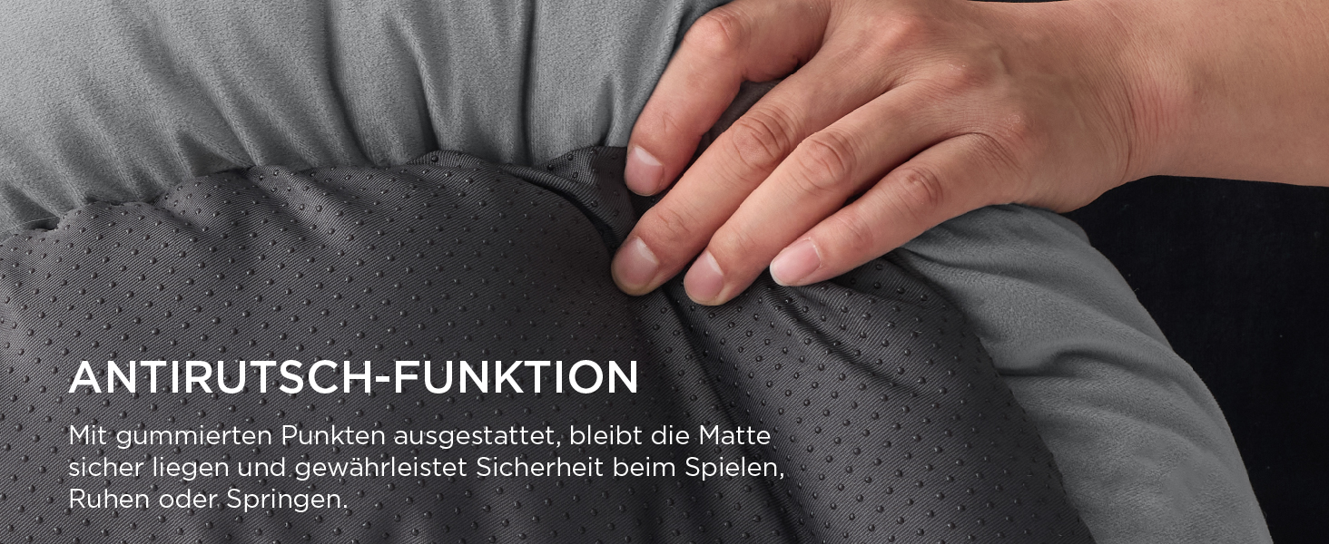 Ліжко для кота BEDSURE, 51x41 см, сіре. Зручне ліжечко для кота та маленьких собак з неслизьким дном та м'яким бортиком. Підходить для дому.