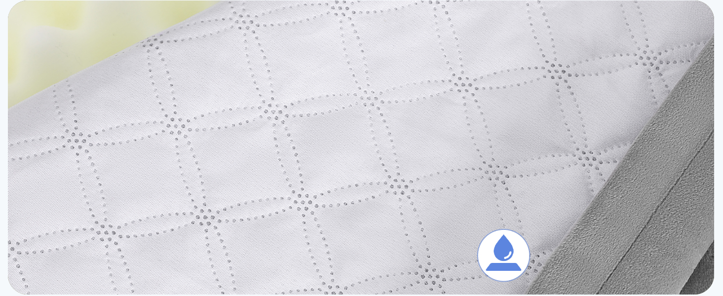 Ортопедичне ліжко для собак KSIIA, великі породи, 104x68x8 см, знімний, сірий