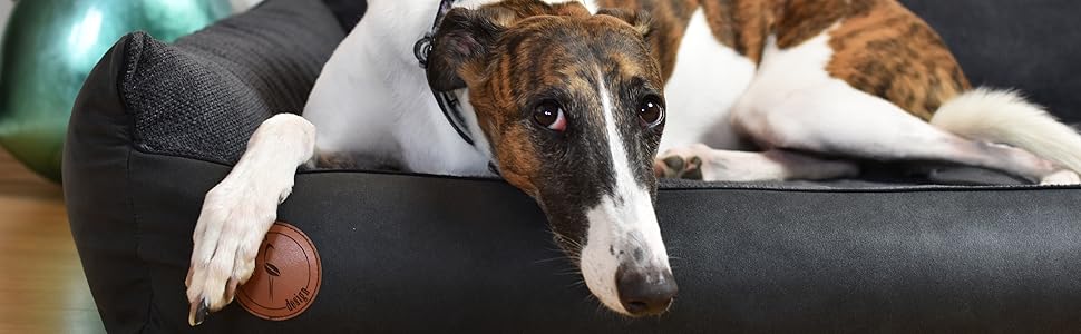 Лягу для собак середнього розміру, ортопедична матрац для собак, м'яке ліжко для тварин з капюшоном, неслизьке, пральне, з блискавкою (Бежевий, 70 x 60 x 8 см)