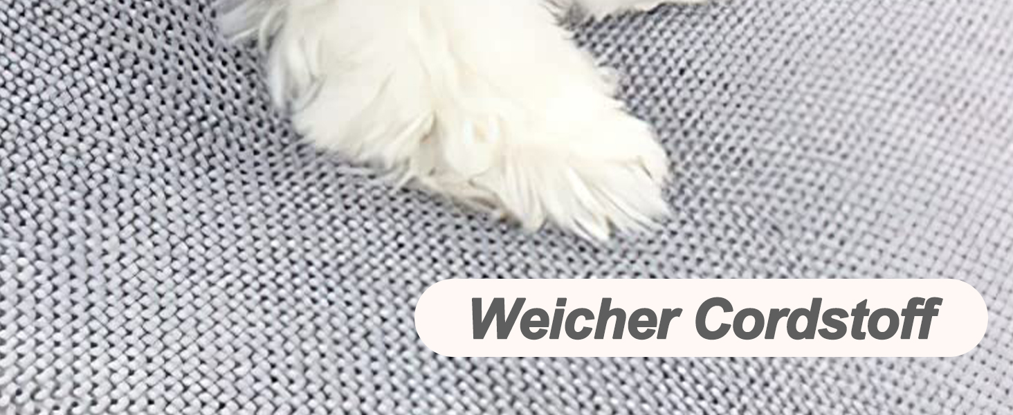 Сходинка для собак Galatée: м'яка, зручна, знімний чохол на блискавці, для легкого підйому, сірого кольору