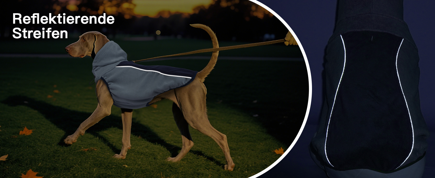 Теплий зимовий пуховик для собак Katzinst - теплий пуховик для собак з захистом живота, флісовий, для великих собак, зелений (2XL)